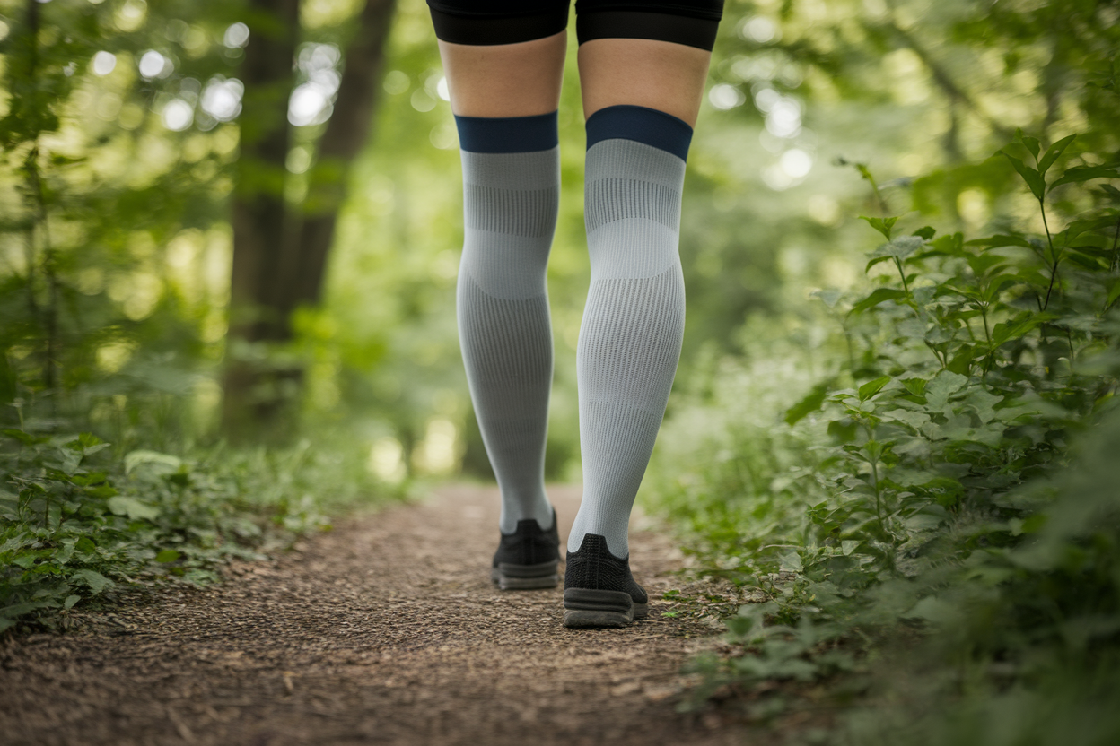 Bas de Contention : Bienfaits et Effets Secondaires pour la Marche à Pied
