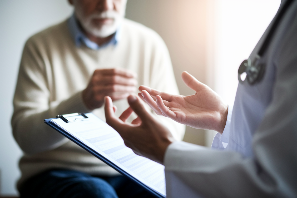 personne-agee-medecin-dossier-medical